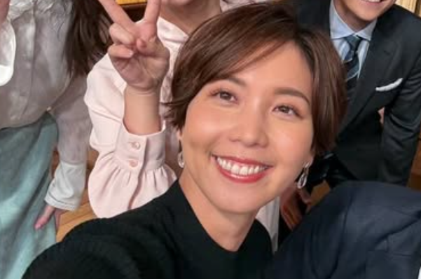 ヒロド歩美　テレ朝　放送後　撮影画像