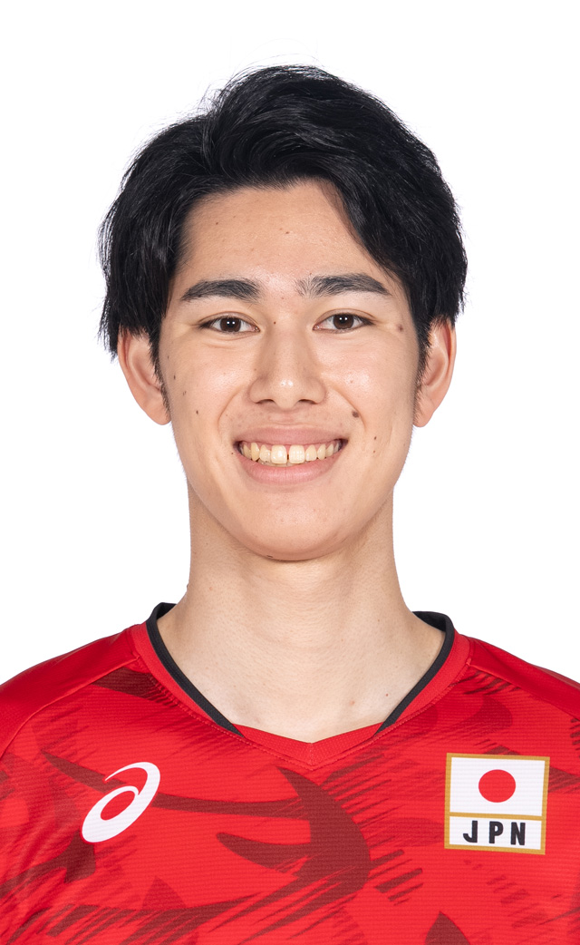 甲斐優斗さんの日本代表プロフィール画像